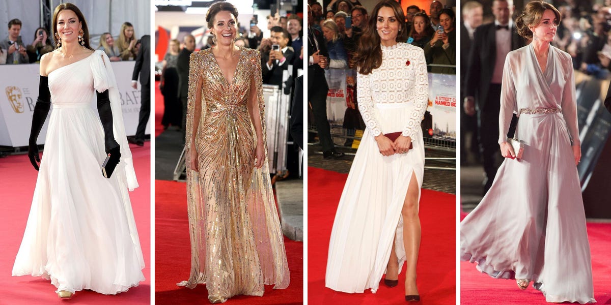 Princess Kate’s Best Red-Carpet Looks Through the Years