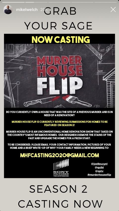 murder house flip casting call