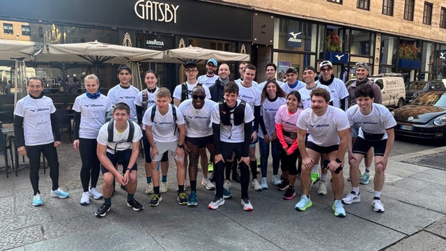 marco matteazzi, correre contro il bullismo, cento maratone in cento giorni, running, mizuno