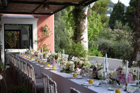 an italian inspired tablescape