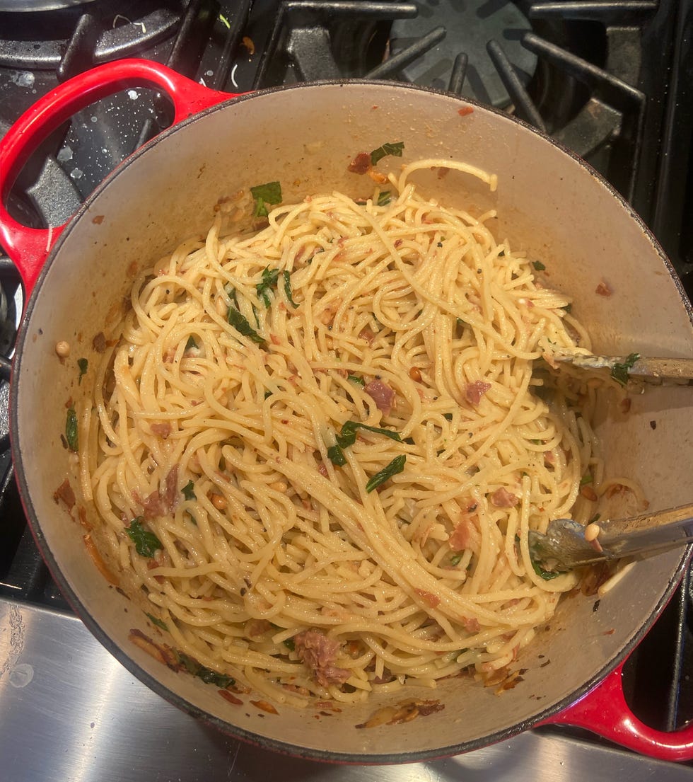 pot of pasta