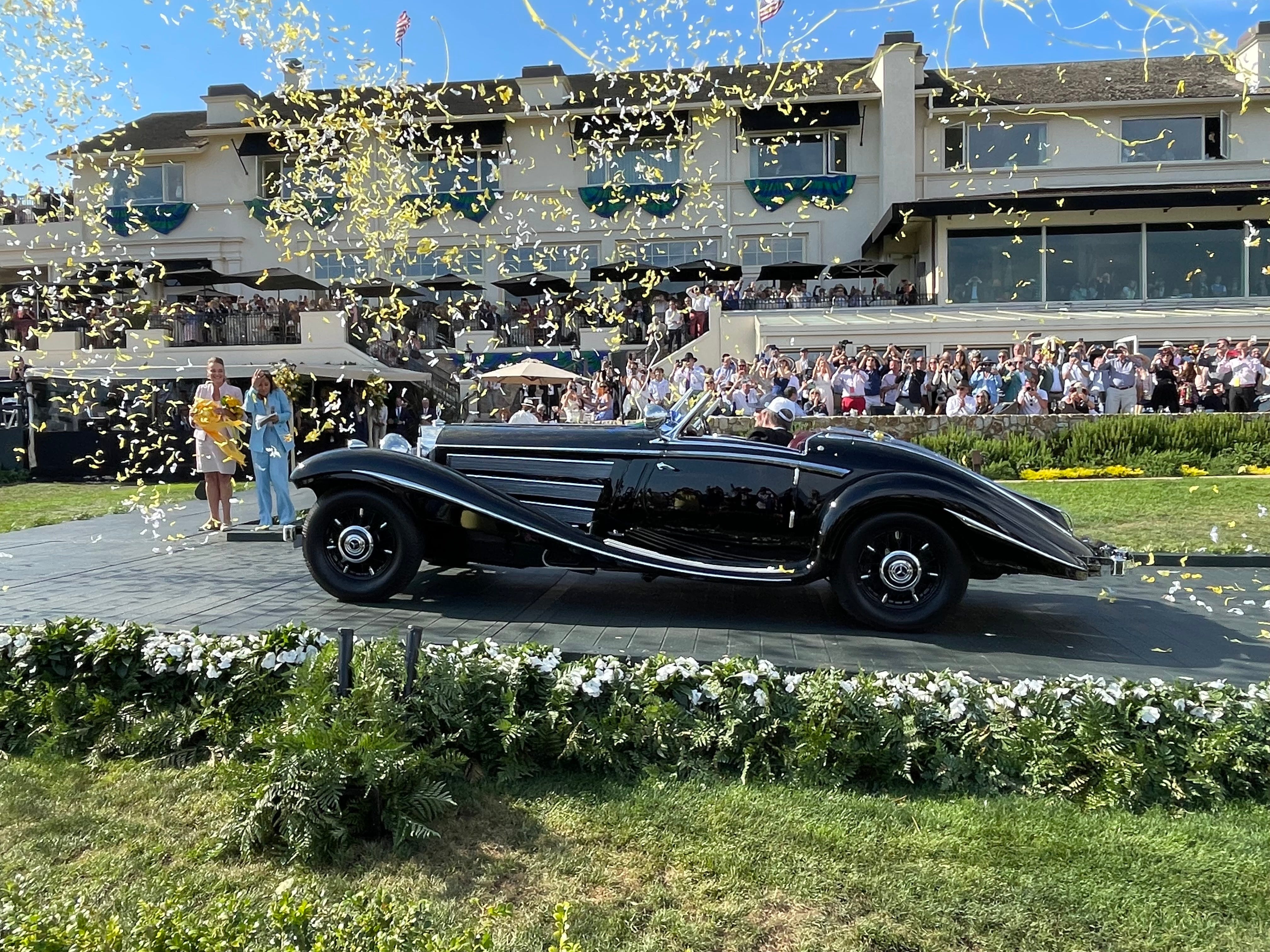 1937 Mercedes-Benz 540K Long-Tail Special Roadster Wins Most Competitive Pebble Beach Concours Ever