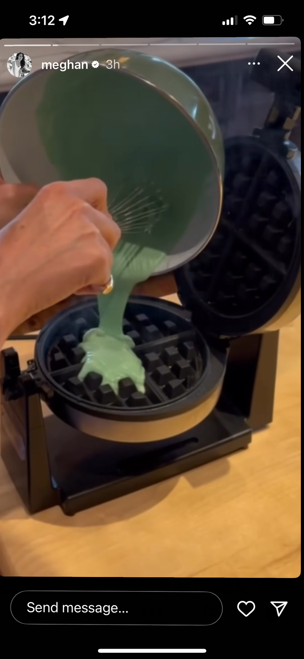 meghan markle waffle instagram
