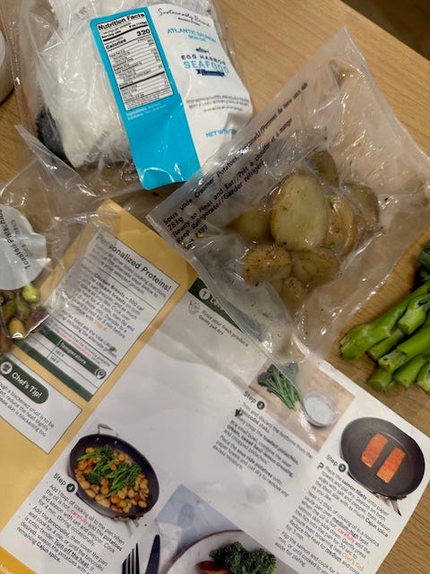 gobble meals on arrival