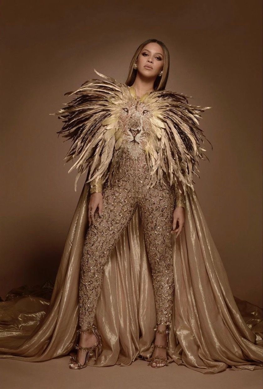Beyoncé and Blue Ivy 'Lion King' Outfit Photos from Wearable Art Gala