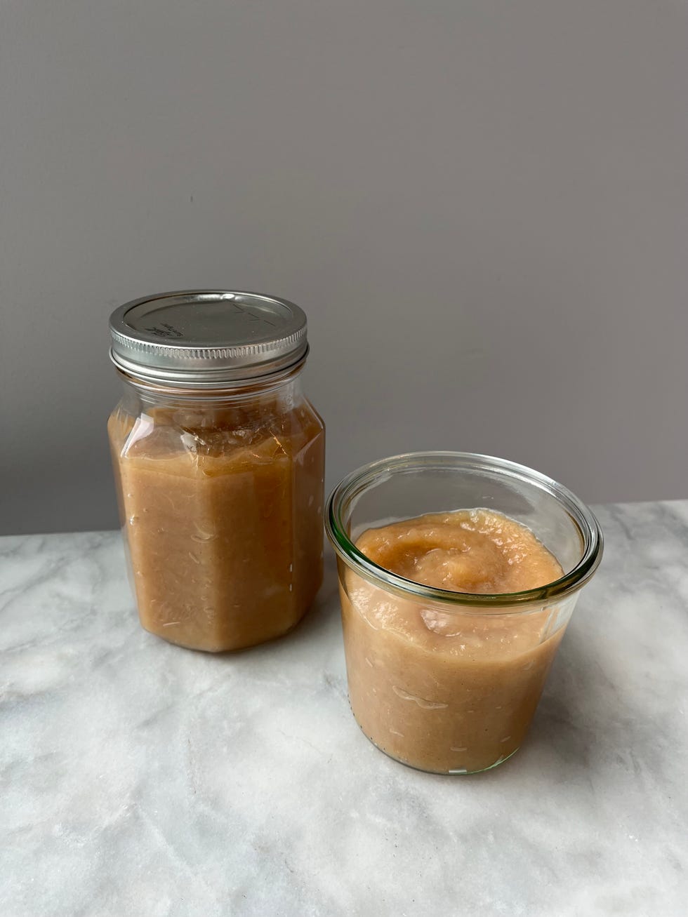 applesauce in jar