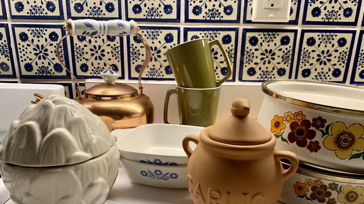 Thrifting for Vintage Kitchen Items for Intentional Use