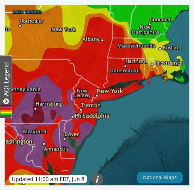 What To Do About Poor Air Quality In Your City, Per Health Experts