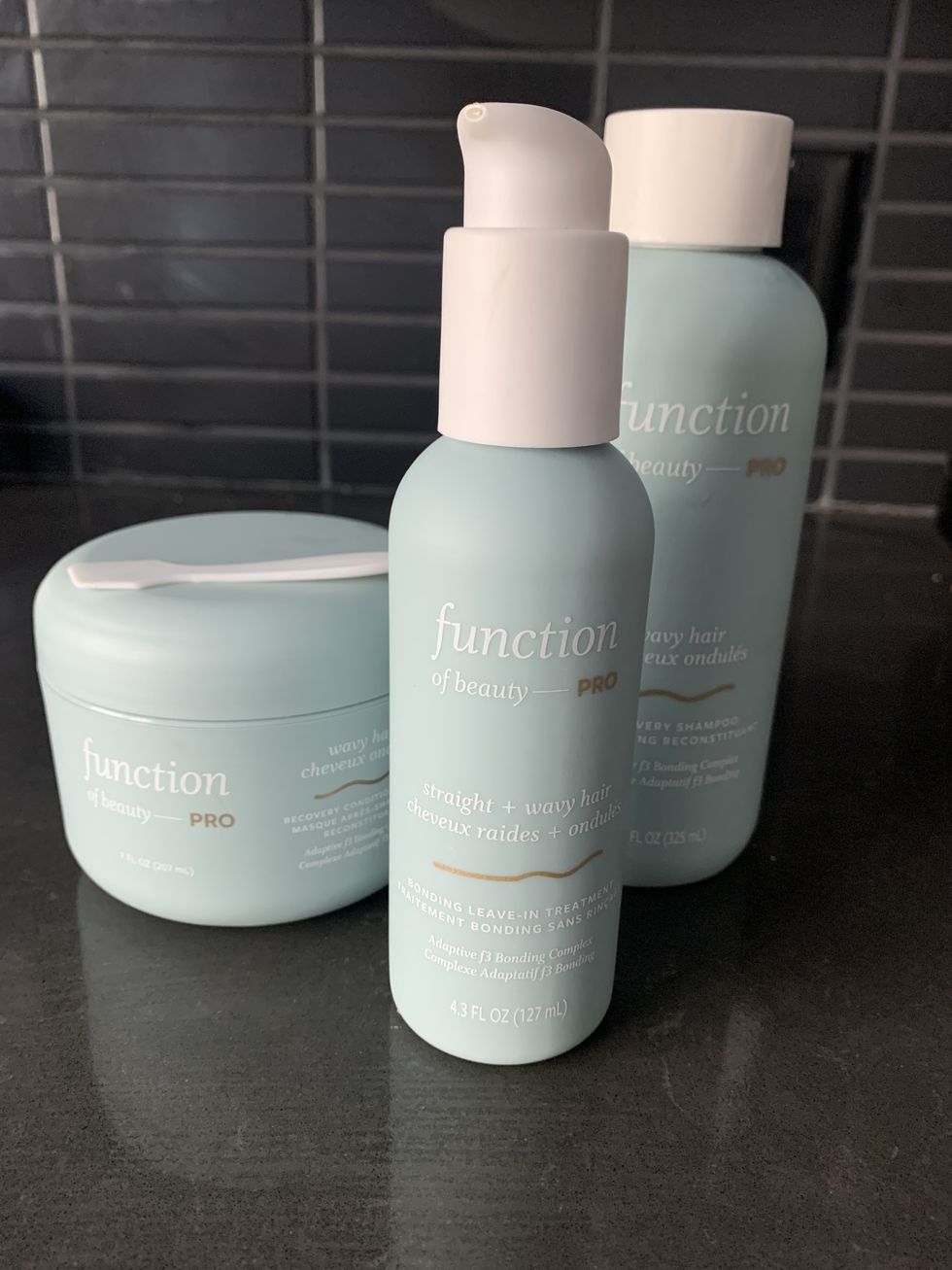 function of beauty pro wavy hair products