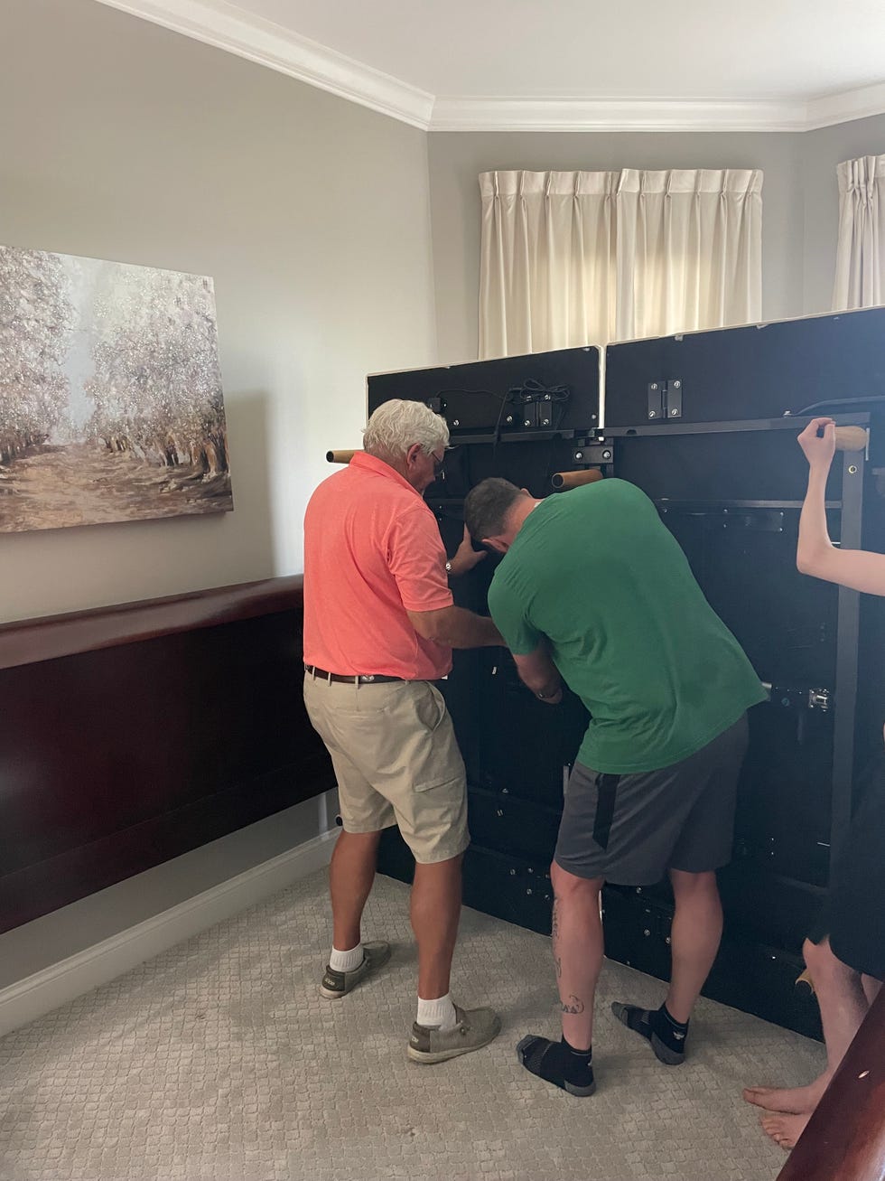a group of people building a smart adjustable base