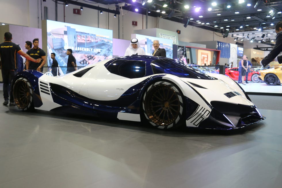 Here's How Dubai's Devel Sixteen Could Do 320 MPH