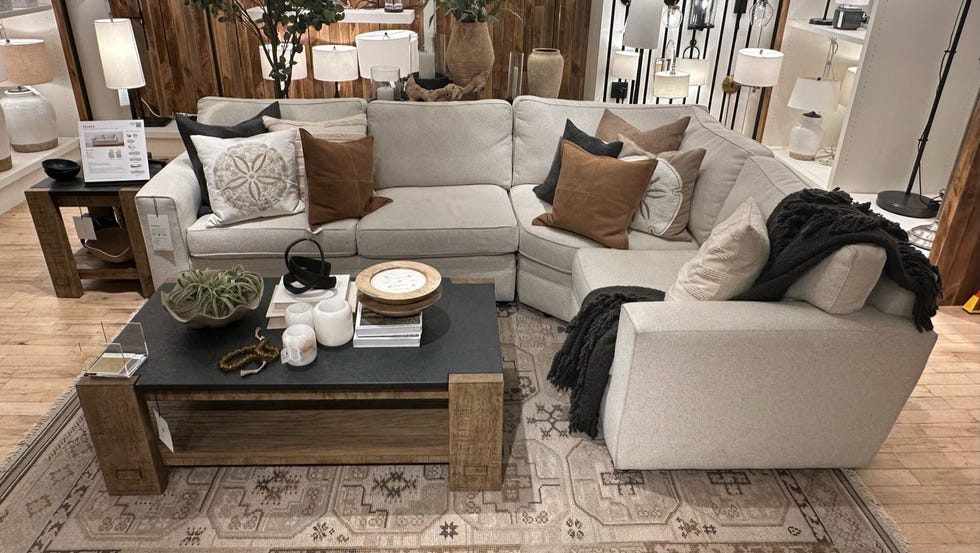 best sectional sofas - pottery barn showroom an image of a sofa in a showroom at pottery barn