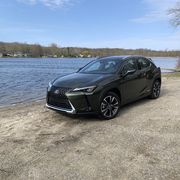 the 2020 lexus ux 250 h luxury small suv out and about, inside, and in detail