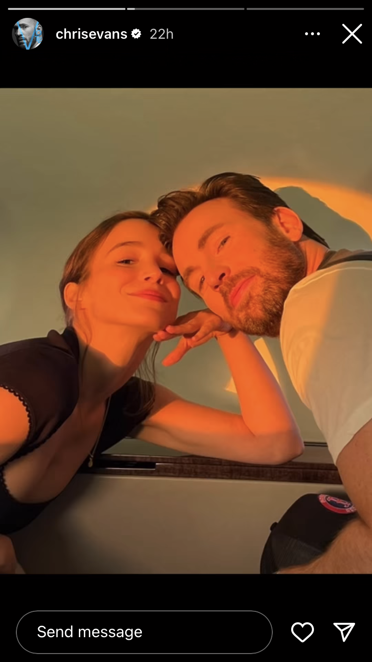 Chris Evans Spammed Instagram with the Cutest Photos of Girlfriend Alba  Baptista