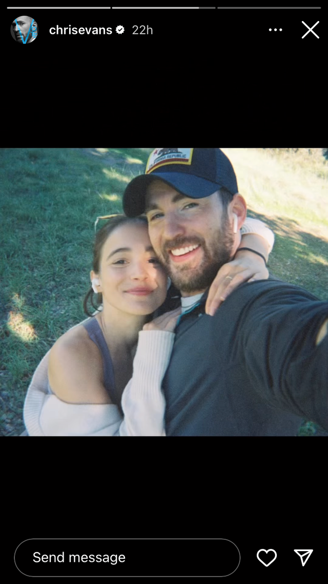 Chris Evans and Alba Baptista Got Married This Weekend