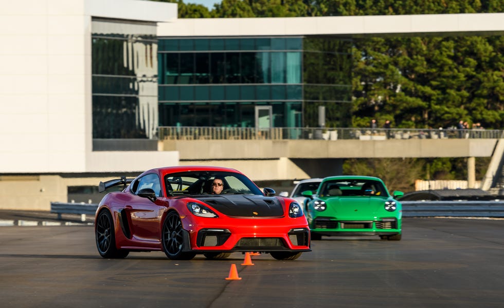 piste ouest au centre d'expérience porsche atlanta