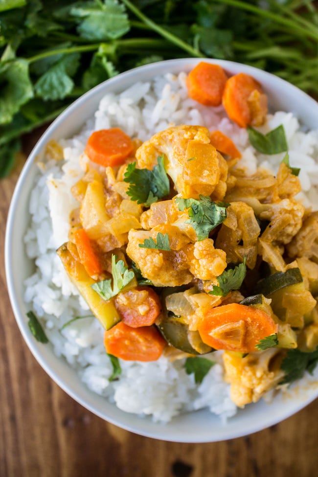 6 Ingredient One-Pot Vegetable Curry