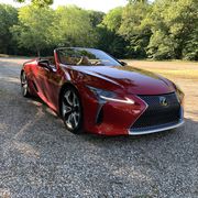 the 2021 lexus lc 500 convertible delivers a lot of emotional appeal and a fantastic v8 sound track