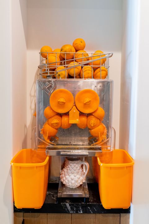 Shelf, Orange, Yellow, Orange, Room, Shelving, Vegetarian food, Food, Citrus, Furniture, 