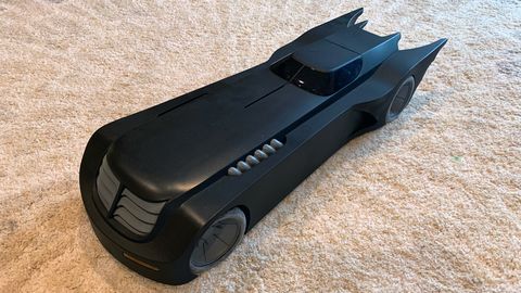 ﻿the batmobile from batman the animated series
