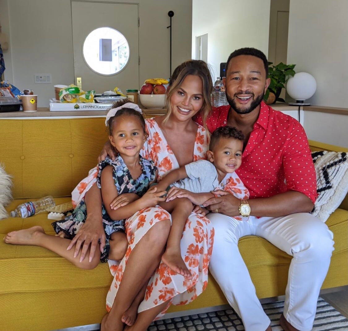 John Legend Shared A Sweet Tribute To Chrissy Teigen For Mother’s Day