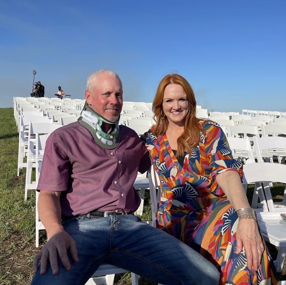 ladd drummond and ree drummond at their daughter alex's wedding rehearsal