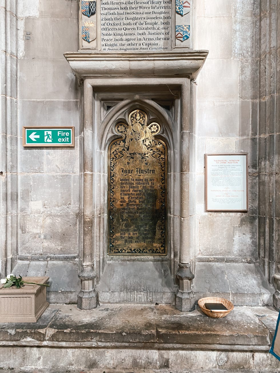 austen's grave