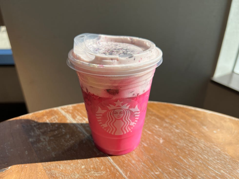 starbucks glinda's pink potion