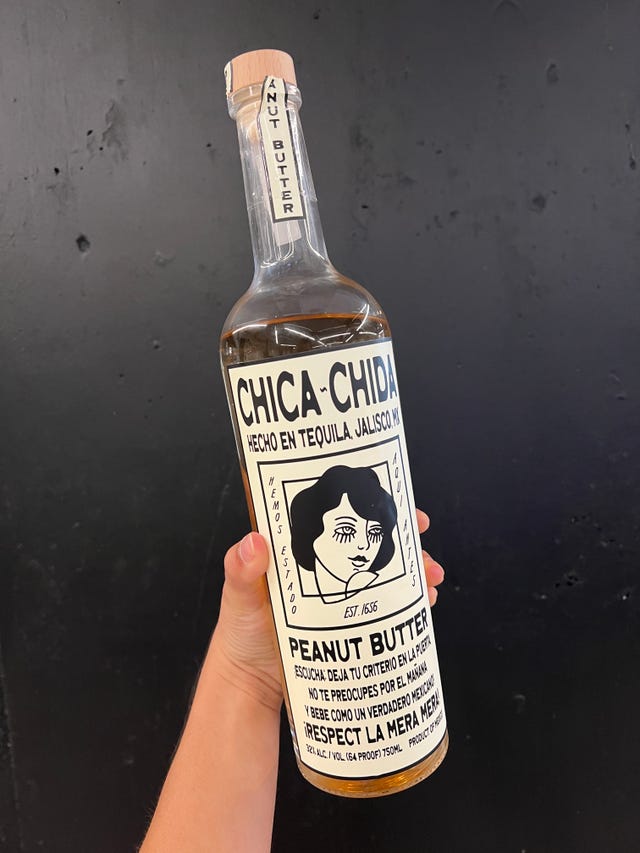 chica chida peanut butter tequila