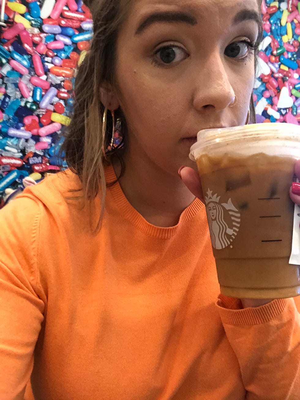 Drink, Drinking, Milkshake, Iced coffee, Coffee, Food, 