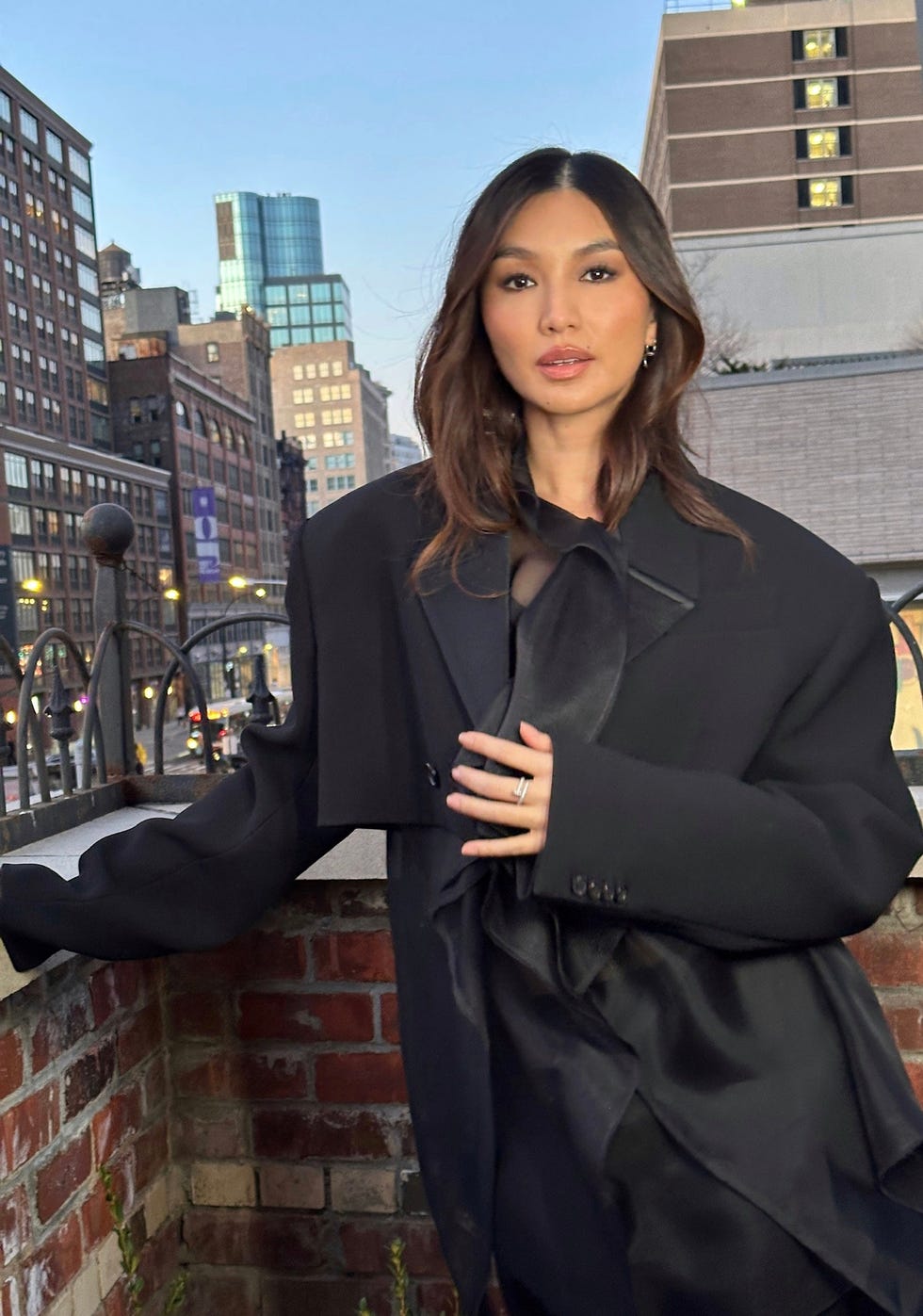 How Gemma Chan Got Ready for the Premiere of The Actor in New York City