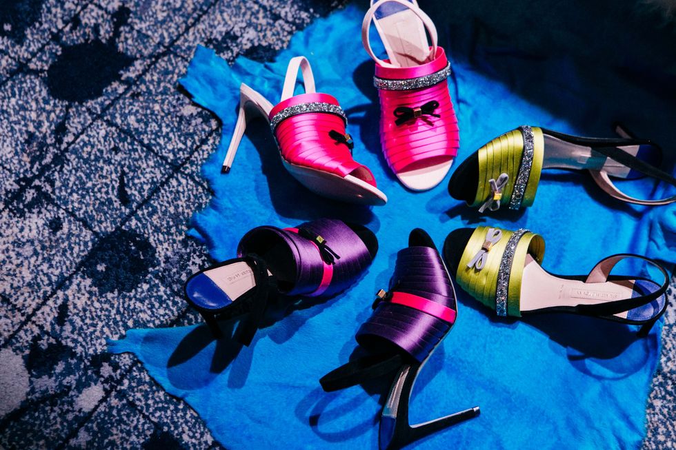 Footwear, Blue, Pink, Shoe, Purple, Roller skates, Athletic shoe, Carmine, Magenta, Plimsoll shoe, 