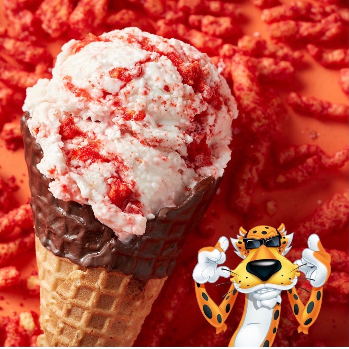 Hot cheeto ice 2025 cream