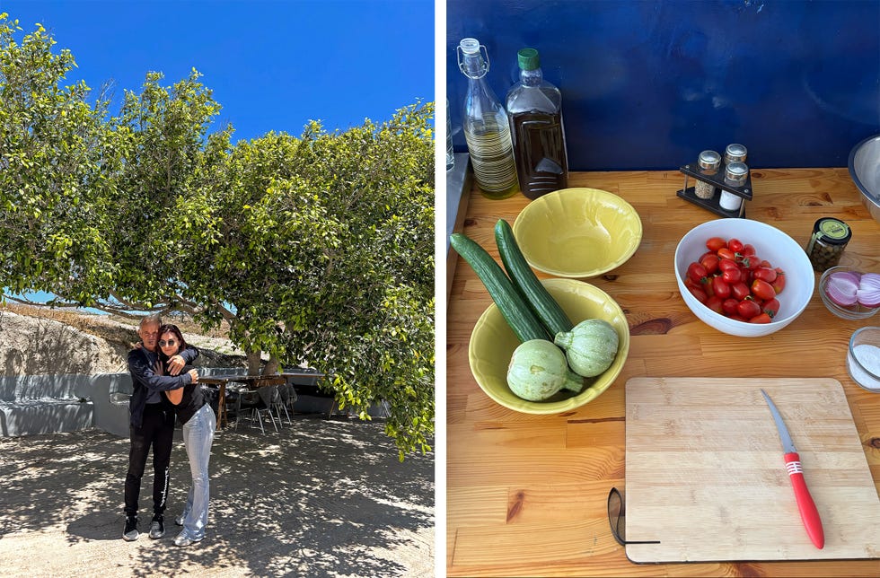 lunch at the anydro farm