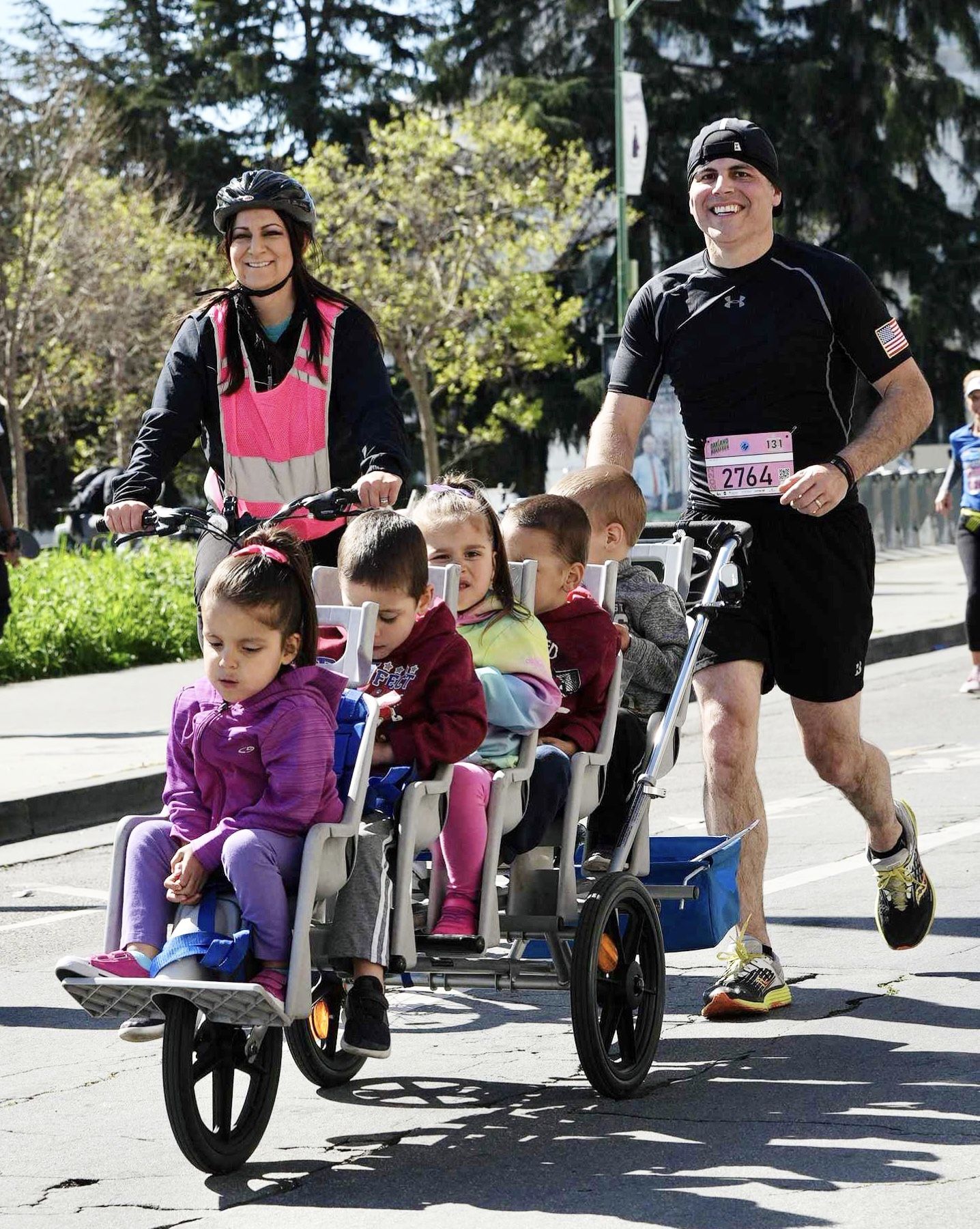 Marathon cheap with stroller