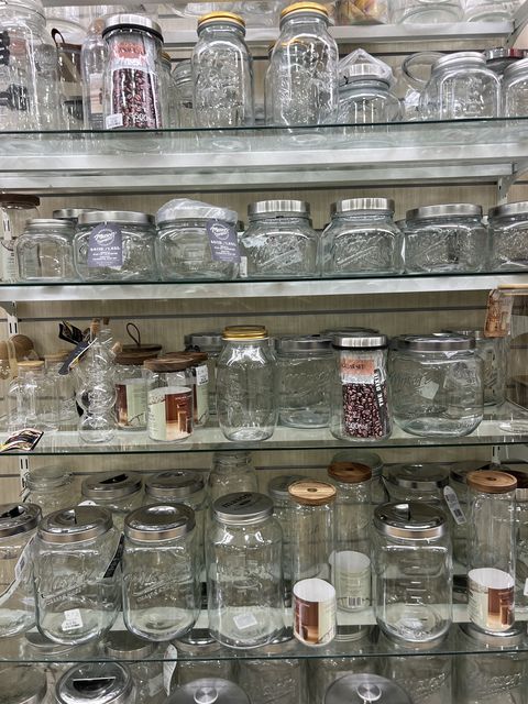 glass containers