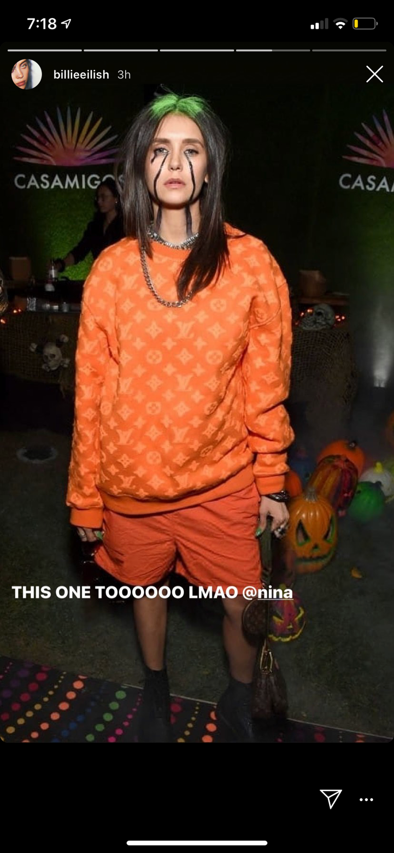 Celebrities Who Dressed Up Like Billie Eilish for Halloween - Billie ...