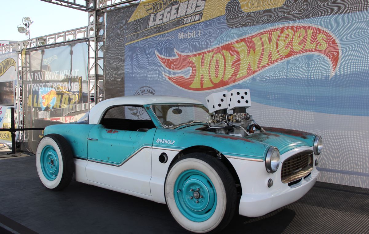 customizers go wild on a 1957 nash metropolitan, and mattel makes it a hot wheels