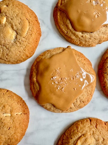 biscoff white chocolate cookies