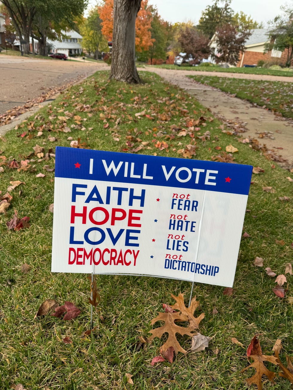 a sign