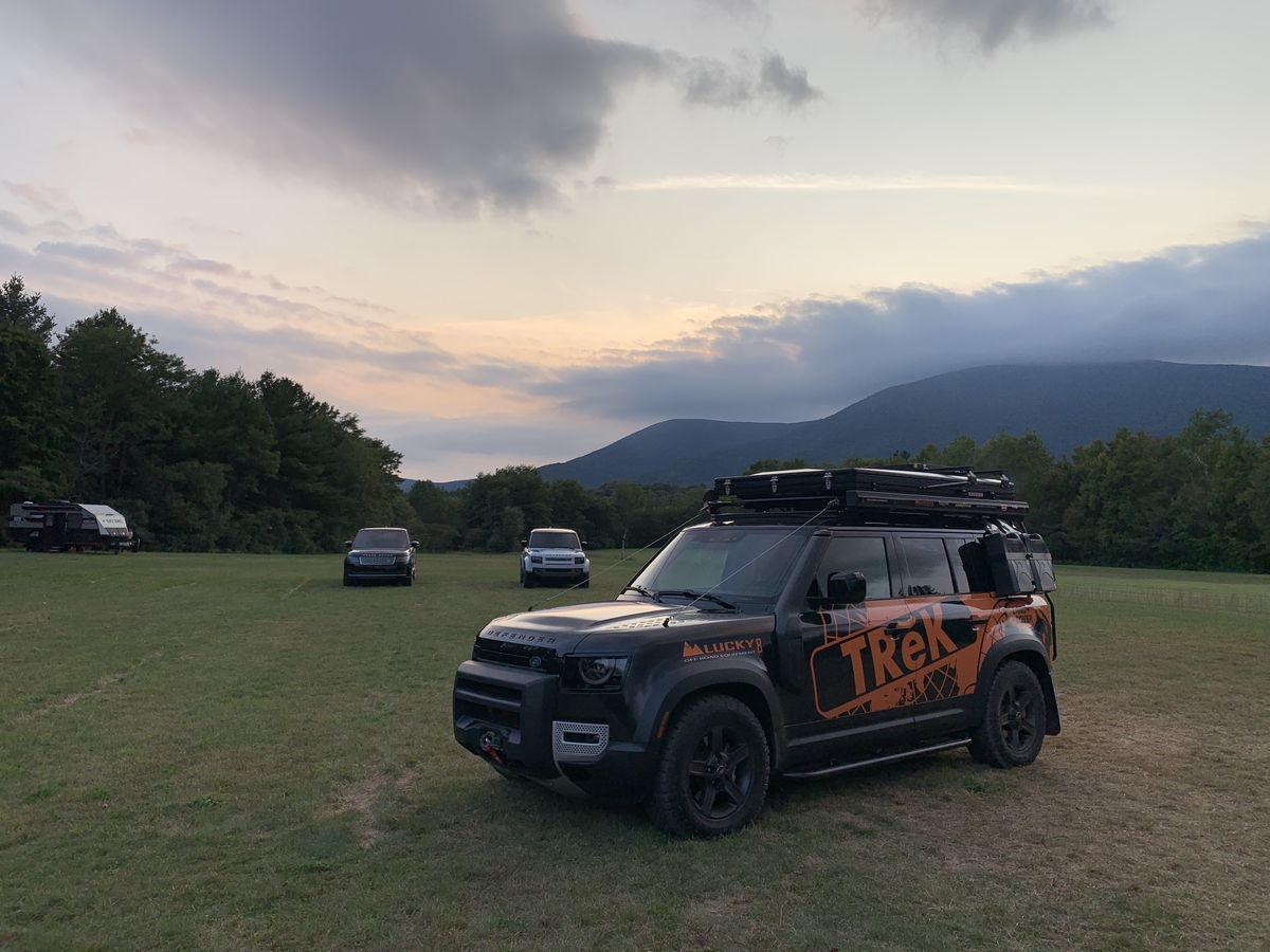 Lunettes de soleil de camping-car Land Rover Defender 110