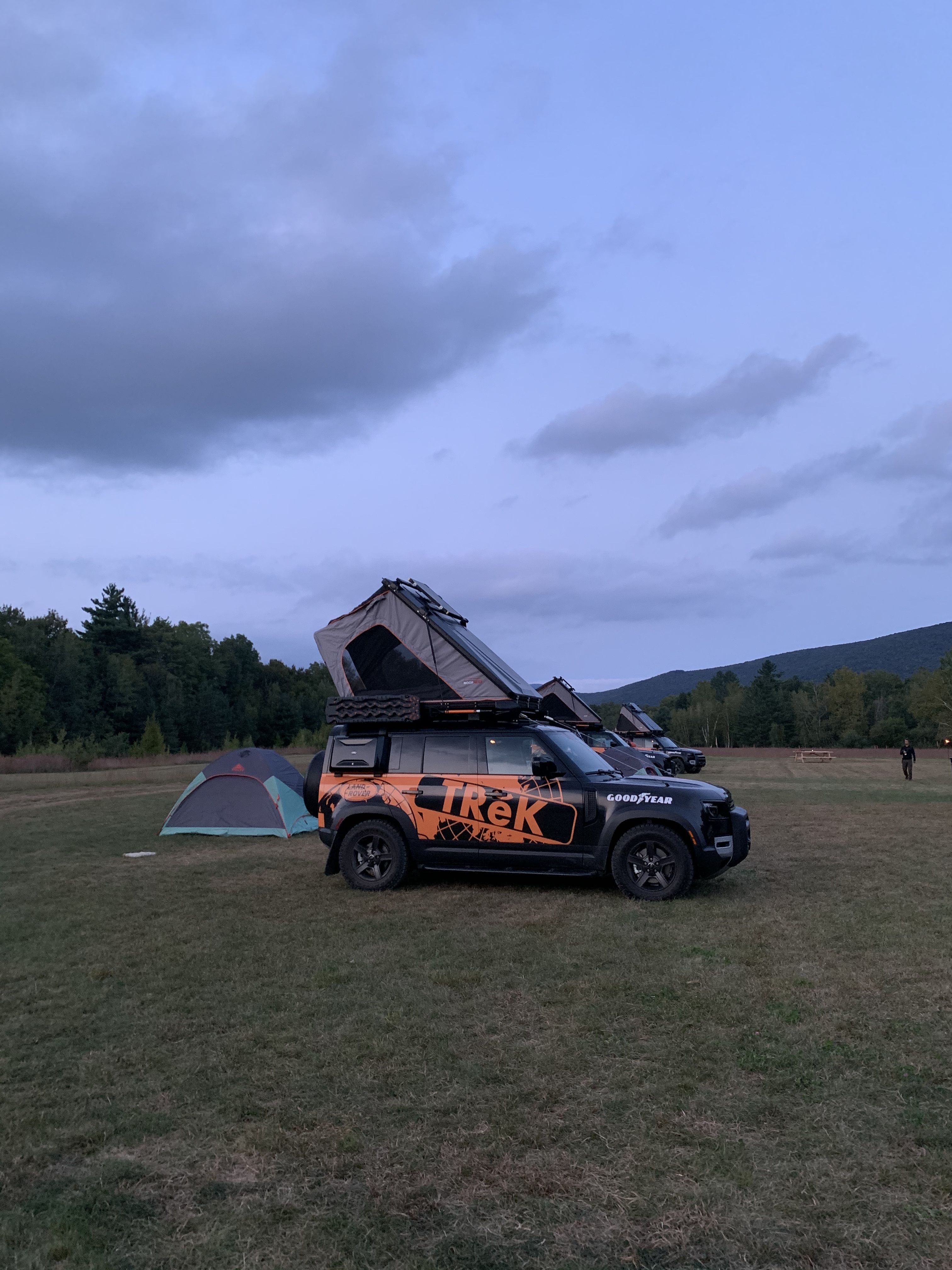 Lunettes de soleil de camping-car Land Rover Defender 110