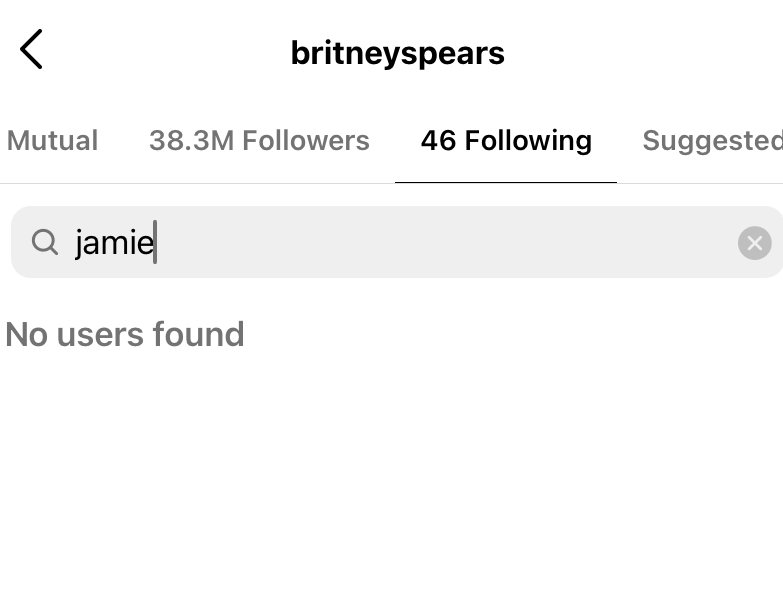 britney spears instagram