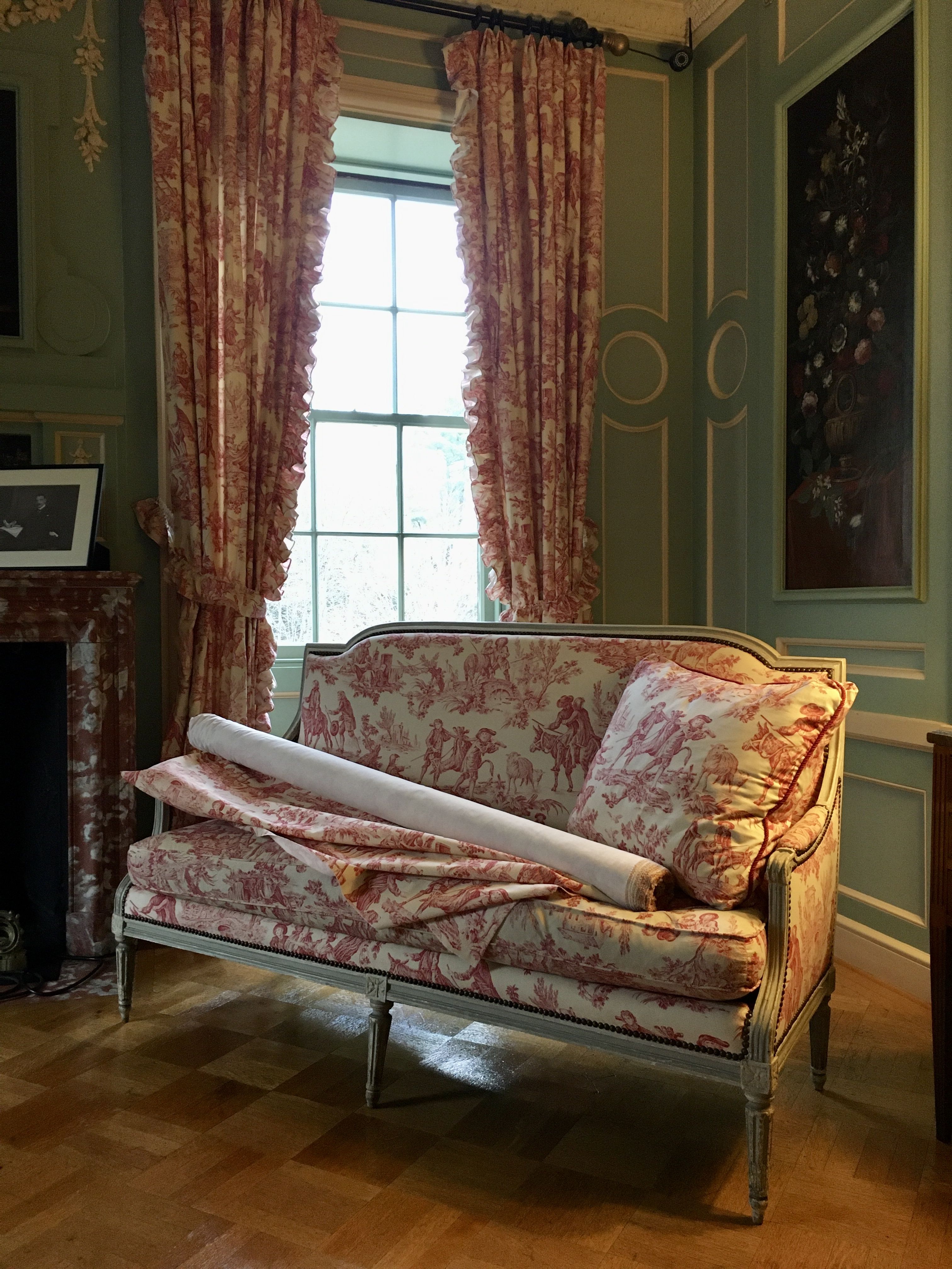 toile de jouy and a winner - MY FRENCH COUNTRY HOME