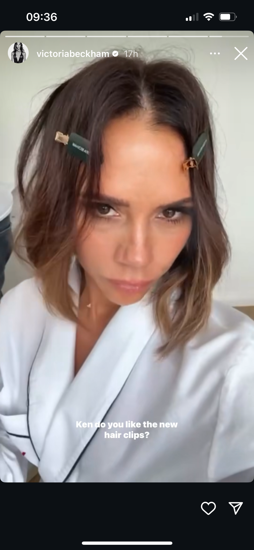 Victoria Beckham debuts a chin-length 'Pob' haircut – and