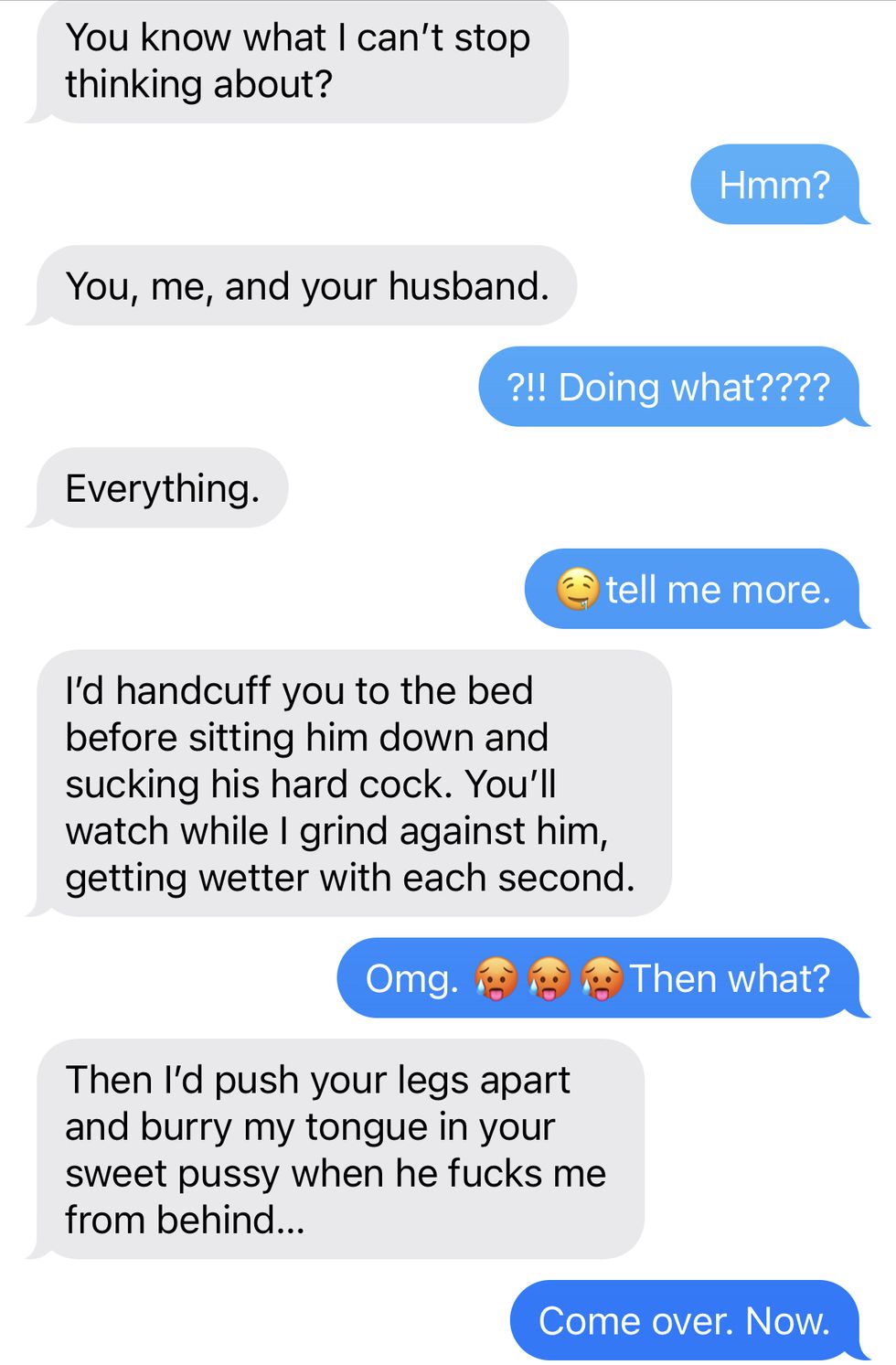 dirty text messages to send to a guy