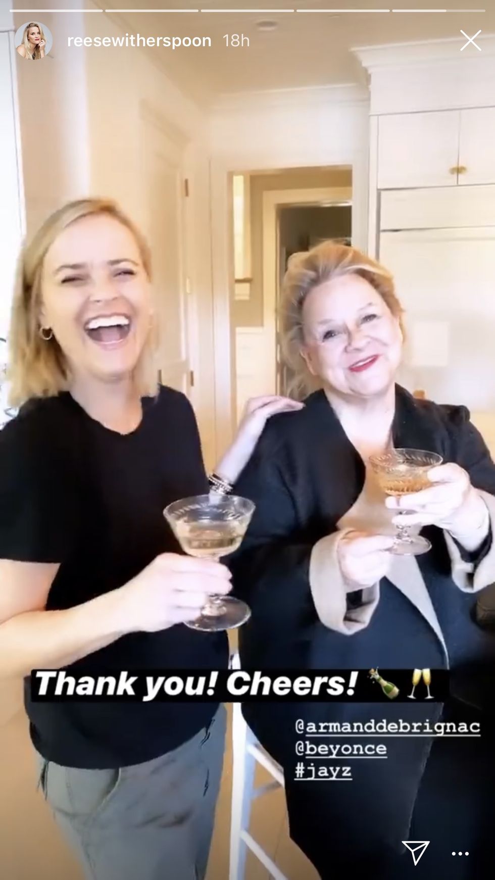 Jay-Z Sent Reese Witherspoon a Case of His Champagne