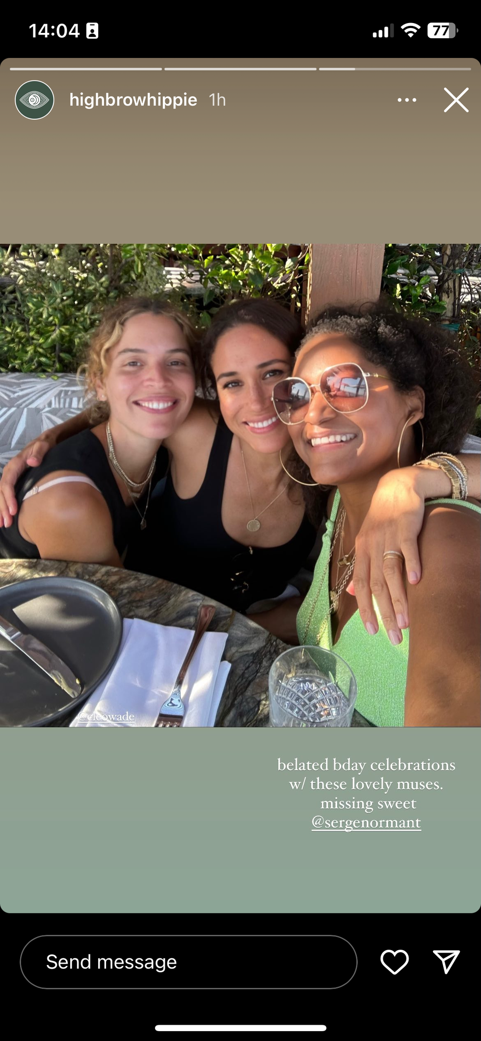 meghan markle with her friends