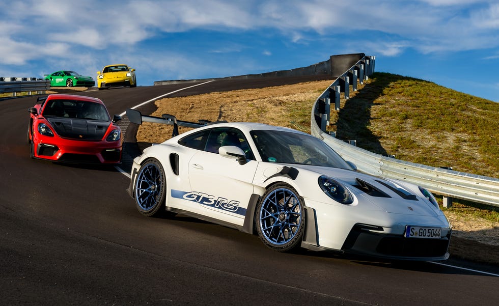 piste ouest au centre d'expérience porsche atlanta