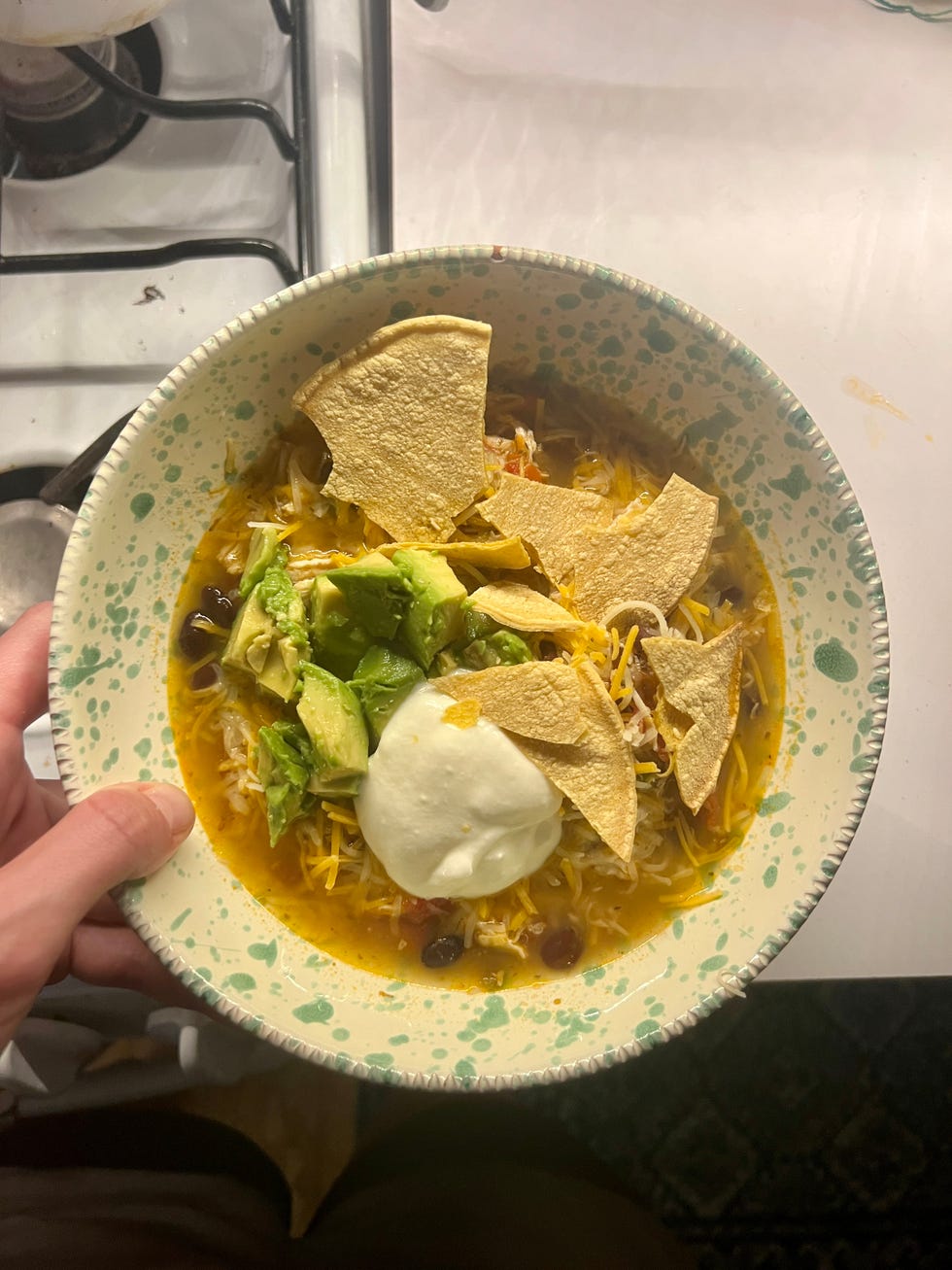 instant pot chicken tortilla soup